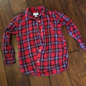 Girls Flannel Shirt